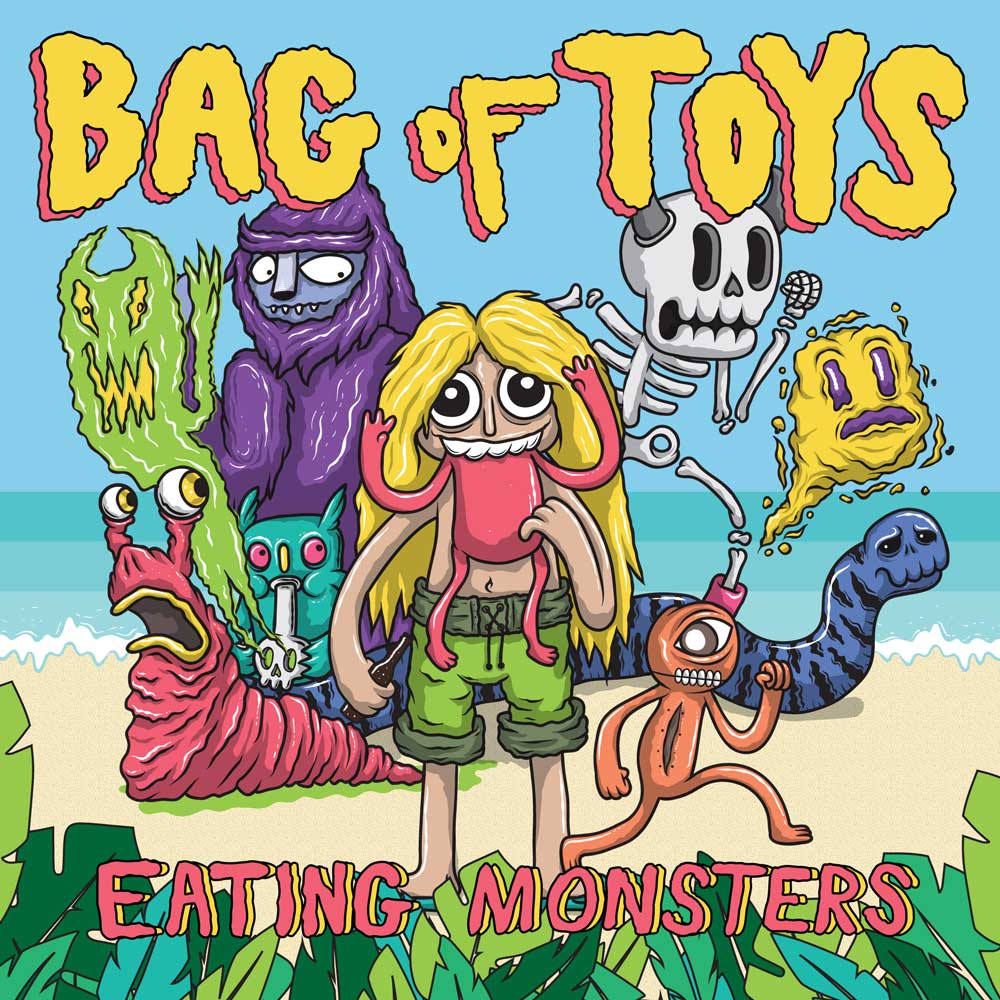 Bag of Toys - Album cover for 'Eating Monsters'